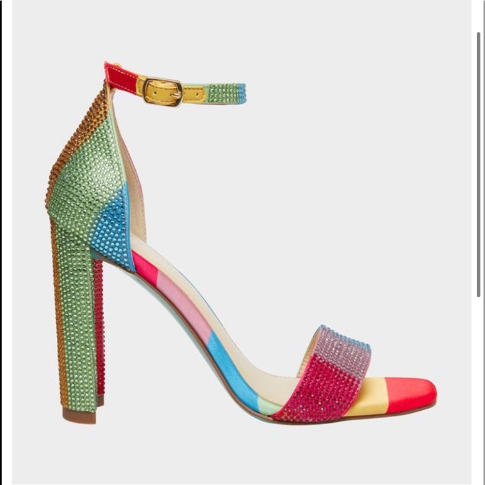Betsey Johnson Sabrina Multi Bright Heel
